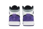 (GS) Air Jordan 1 Mid SE ‘Varsity Purple’ BQ6931-105 CVST