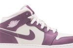 (GS) Air Jordan 1 Retro Mid ‘Pro Purple’ 555112-500 CVST