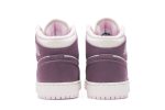 (GS) Air Jordan 1 Retro Mid ‘Pro Purple’ 555112-500 CVST