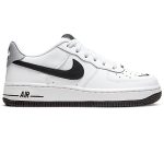 (GS) Nike Air Force 1 LV8 ‘White Black Mini Swoosh’ CT5531-100 CVST