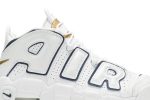 (GS) Nike Air More Uptempo White Midnight Navy 415082-109 CVST