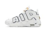 (GS) Nike Air More Uptempo White Midnight Navy 415082-109 CVST