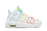 (GS) Nike Air More Uptempo White Rainbow FJ4624-100 CVST