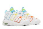 (GS) Nike Air More Uptempo White Rainbow FJ4624-100 CVST