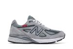 New Balance 990v4 Made In USA Red Label Grey M990VS4 CVST