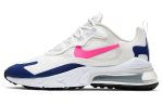 Nike Air Max 270 React White Pink Blue CU7833-101 CVST