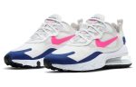 Nike Air Max 270 React White Pink Blue CU7833-101 CVST