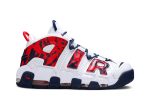 Nike Air More Uptempo Red Navy Camo CZ7877-100 CVST