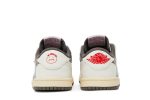 (Preschool) Travis Scott x Air Jordan 1 Low OG Reverse Mocha DO5442-162 CVST