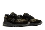 Stone Island x New Balance 991v2 Made in England Black U991SD2 CVST