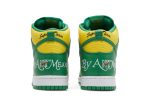 Supreme x Nike SB Dunk High ‘By Any Means Brazil’ DN3741-700 CVST