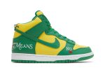 Supreme x Nike SB Dunk High ‘By Any Means Brazil’ DN3741-700 CVST