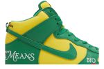 Supreme x Nike SB Dunk High ‘By Any Means Brazil’ DN3741-700 CVST