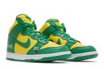 Supreme x Nike SB Dunk High ‘By Any Means Brazil’ DN3741-700 CVST