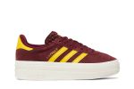 (W) adidas Gazelle Bold ‘Shadow Red Gold’ IF5195 CVST