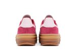 (W) adidas Gazelle Bold ‘Wild Pink Gum’ ID6997 CVST