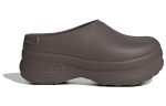 (W) adidas Originals Adilette Clog Plush Brown IH3360 CVST