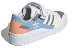 (W) adidas originals Forum Low Wear-resistant Non-Slip Casual Skateboarding Shoes White Blue Gray GZ4405 CVST