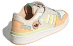 (W) adidas originals Forum Low White Light Orange Cream Yellow Green GW4427 CVST