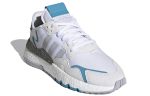 (W) adidas originals Nite Jogger Shoes White/Blue FX6904 CVST