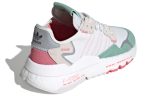 (W) adidas originals Nite Jogger White Gray Green H03251 CVST