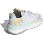 (W) adidas Originals Nite Jogger ‘White Gray Purple’ H01728 CVST