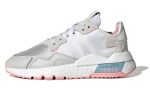 (W) adidas originals Nite Jogger White Grey Pink FV4136 CVST