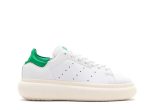 (W) adidas Originals Stan Smith PF “Footwear White/Off White/Green” ID2786 CVST