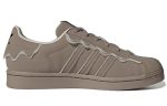 (W) adidas originals Superstar Light Grey Brown GW4440 CVST