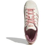 (W) adidas Originals Superstar Shoes Cream White Pink IE5528 CVST