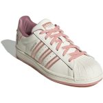 (W) adidas Originals Superstar Shoes Cream White Pink IE5528 CVST