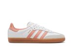 (W) adidas Samba OG White Wonder Clay Gum IG5932 CVST