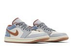 (W) Air Jordan 1 Low Phantom Denim FZ5045-091 CVST