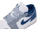 (W) Air Jordan 1 Low ‘Stealth French Blue’ DC0774-042 CVST