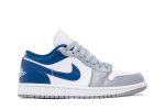 (W) Air Jordan 1 Low ‘Stealth French Blue’ DC0774-042 CVST