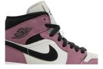 (W) Air Jordan 1 Mid ‘Berry Pink’ DC7267-500 CVST