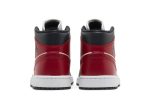 (W) Air Jordan 1 Mid ‘Black Toe’ BQ6472-160 CVST