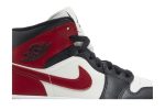 (W) Air Jordan 1 Mid ‘Black Toe’ BQ6472-160 CVST