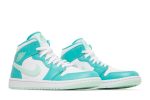 (W) Air Jordan 1 Mid Marine Green DV2229-300 CVST