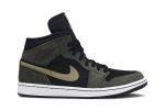 (W) Air Jordan 1 Mid ‘Olive’ BQ6472-030 CVST