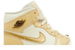 (W) Air Jordan 1 Mid ‘Pale Vanilla Gold’ FB9892-200 CVST