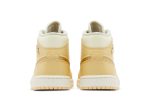 (W) Air Jordan 1 Mid ‘Pale Vanilla Gold’ FB9892-200 CVST