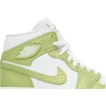 (W) Air Jordan 1 Mid SE Green Python DV2959-113 CVST