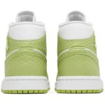 (W) Air Jordan 1 Mid SE Green Python DV2959-113 CVST