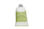 (W) Air Jordan 1 Mid SE Green Python DV2959-113 CVST