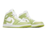 (W) Air Jordan 1 Mid SE Green Python DV2959-113 CVST