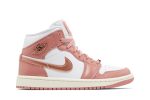 (W) Air Jordan 1 Mid SE ‘Red Stardust’ FB9892-670 CVST