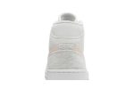 (W) Air Jordan 1 Mid SE White Light Iron Ore DN4045-001 CVST