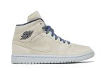 (W) Air Jordan 1 Mid SE White Midnight Navy DM9126-104 CVST