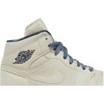 (W) Air Jordan 1 Mid SE White Midnight Navy DM9126-104 CVST